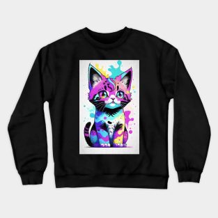 Baby cat Crewneck Sweatshirt